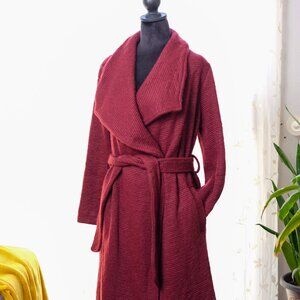 Red Trench Coat size medium